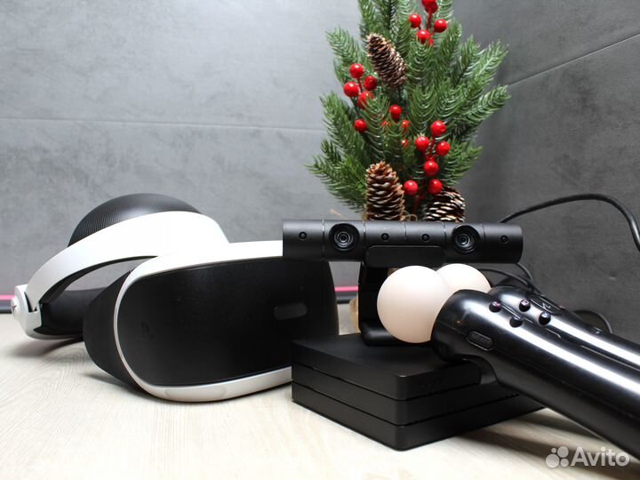 Sony playstation 4 Slim 1Тб + 2 джойстика + игры