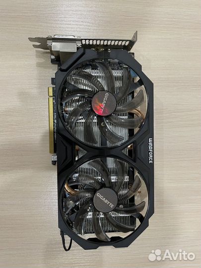 Видеокарта gigabyte radeon r9 200 2gb
