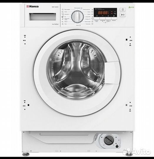 Встраиваемая стиральная машина Hansa WHE1408BI