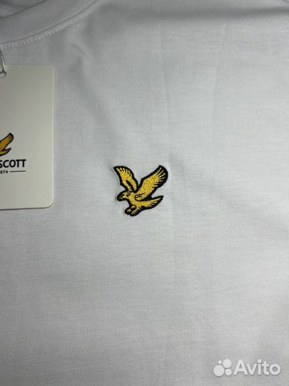 Футболка lyle scott белая