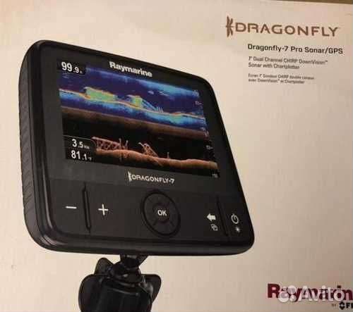 Эхолот raymarine dragonfly 7 pro