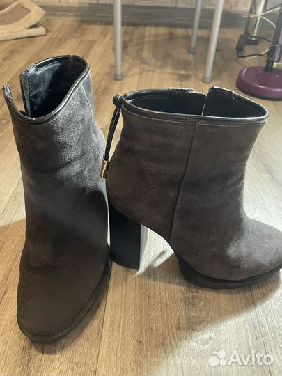 Ботильоны зимние 37 натуральные