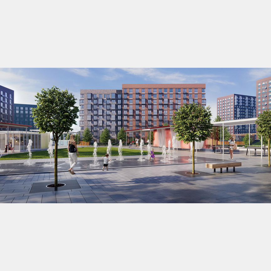 2-к. квартира, 51,1 м², 5/9 эт.