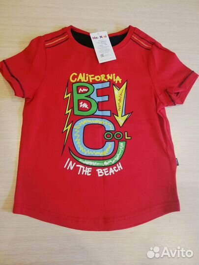 Футболка для девочки/мальчика размер 110, в сад