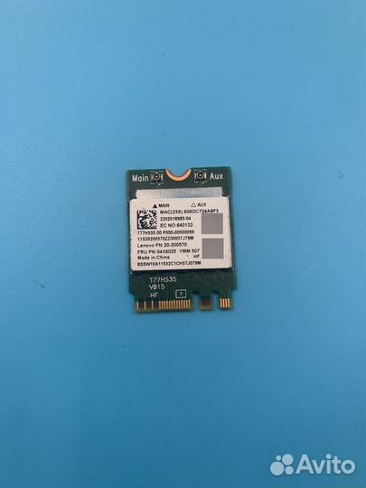 Wi-Fi + Bluetooth модуль Realtek RTL8723BE 48dhxk0