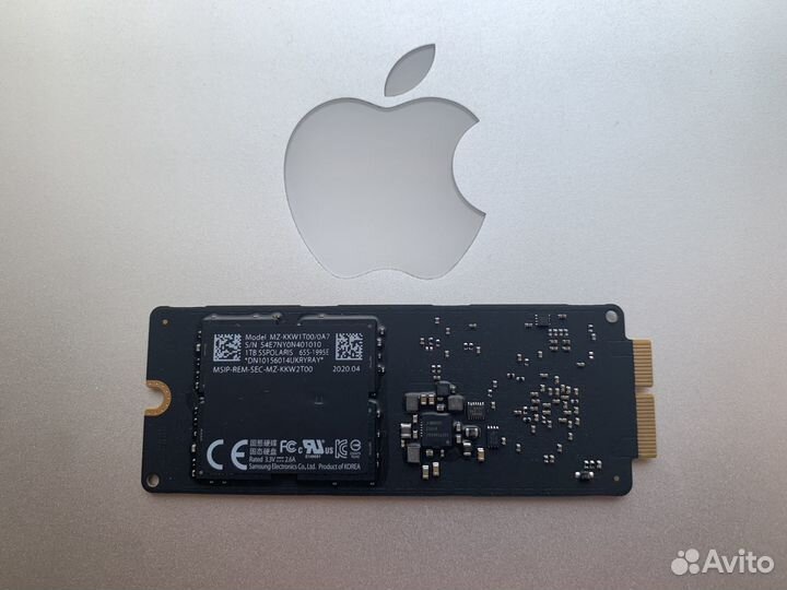 Новый Apple SSD для Mac Pro / iMac / MacBook Pro