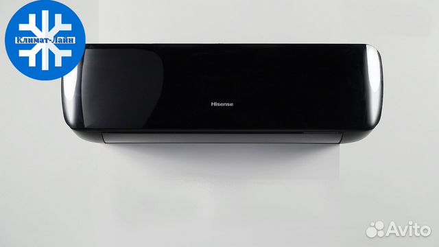 Черные кондиционеры Hisense