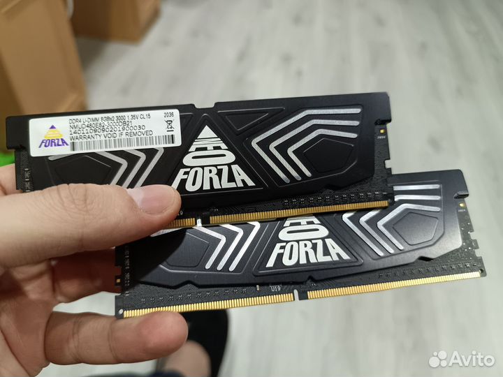 Оперативная память ddr4 16гб, 2*8гб, 3000Мгц