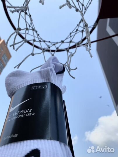 Комплект Nike Evryday Crew x3 white