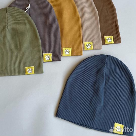 Шапка двухслойная детская трикотажная мальчик