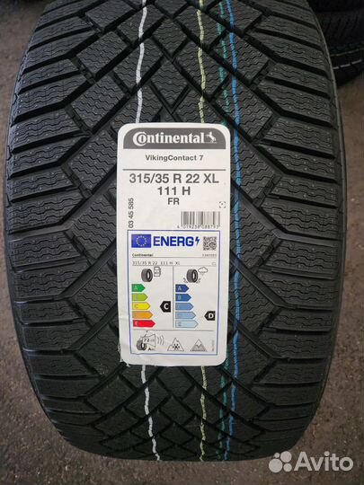 Continental ContiVikingContact 7 SUV 315/35 R22 и 275/40 R22 111H