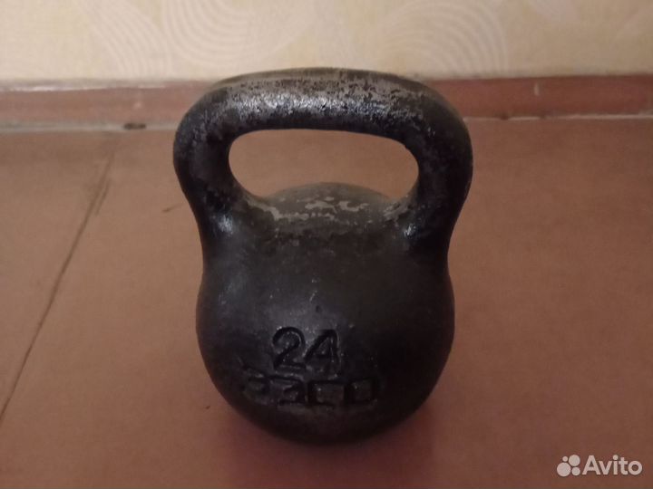 Гиря 24 кг СССР