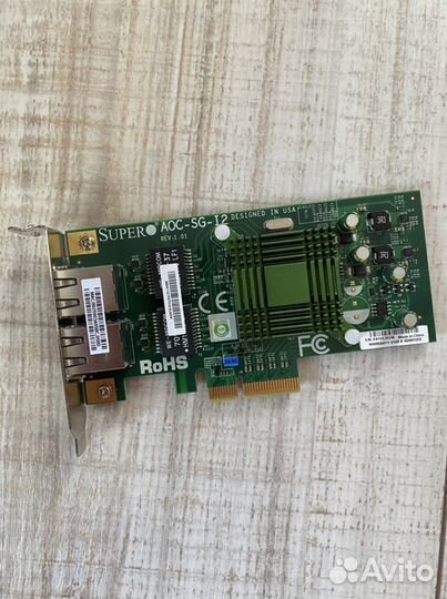 Сетевая карта Supermicro AOC-SG-12