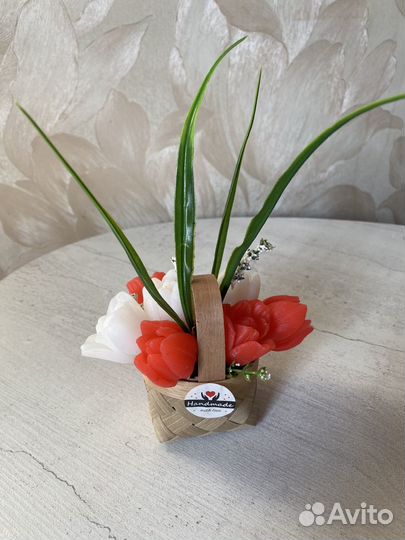 Мыло ручной работы букеты