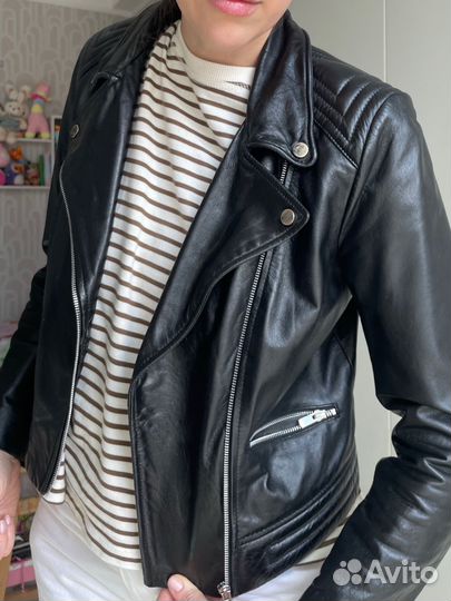 Кожаная куртка косуха