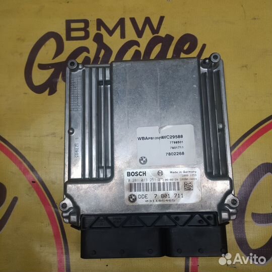 BMW e83 x3 dde базовый модуль эбу двигателя