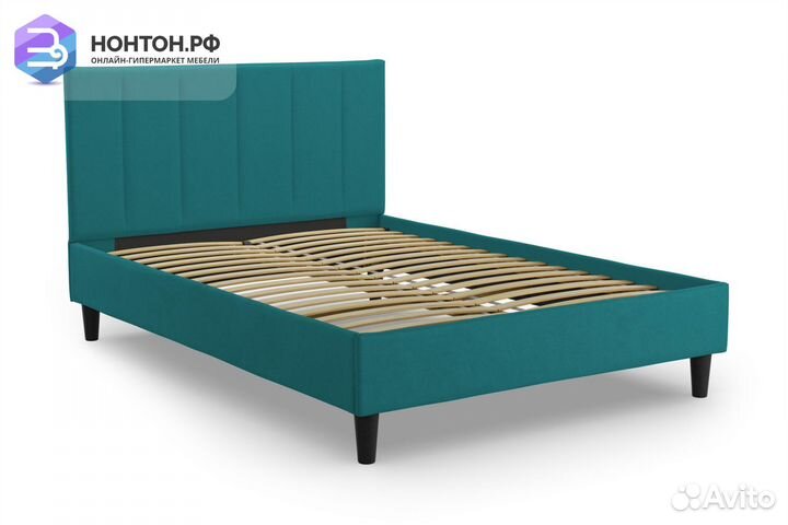 Кровать Дара бирюзовая