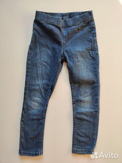 Джеггинсы для девочки H&M 110 2 шт