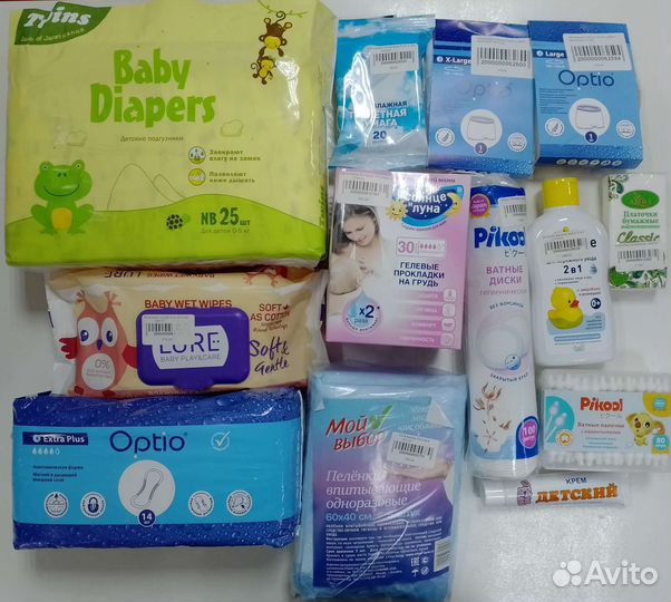 Готовая сумка в роддом