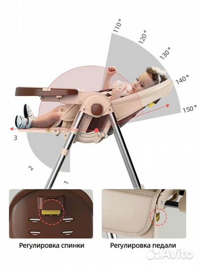 Стул для кормления Luxmom H580