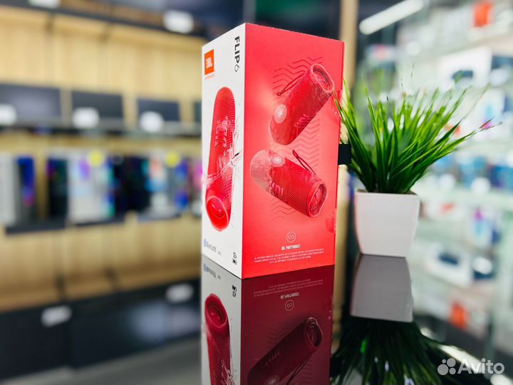 Портативная Колонка JBL Flip 6 Red Новая Гарантия