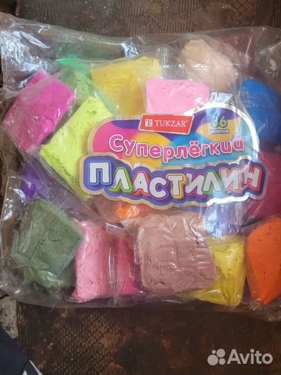 Пластилин супер лёгкий