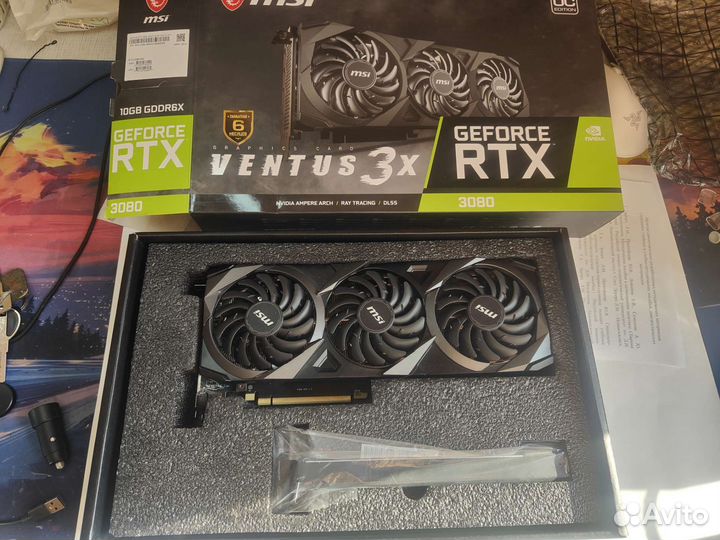 Видеокарта MSI RTX 3080 10GB