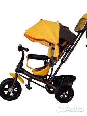 Детский велосипед с ручкой