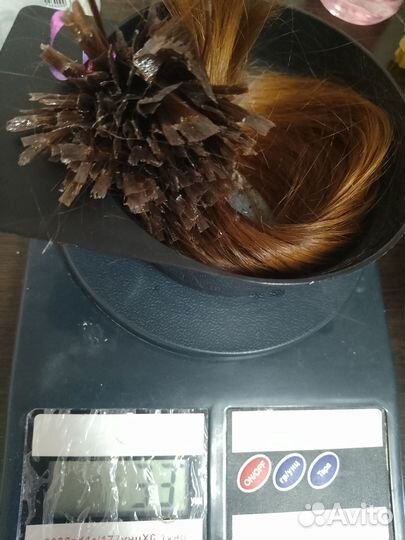 Натуральные волосы остатки