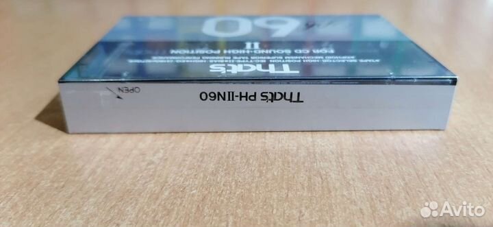 Аудиокассета новая That's ph II 60