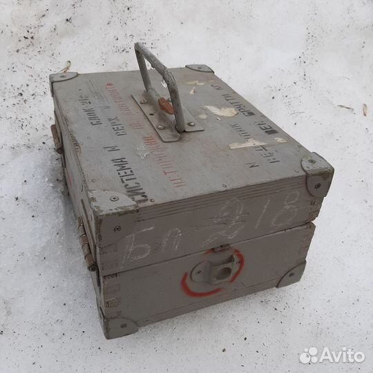 Ящик деревянный СССР