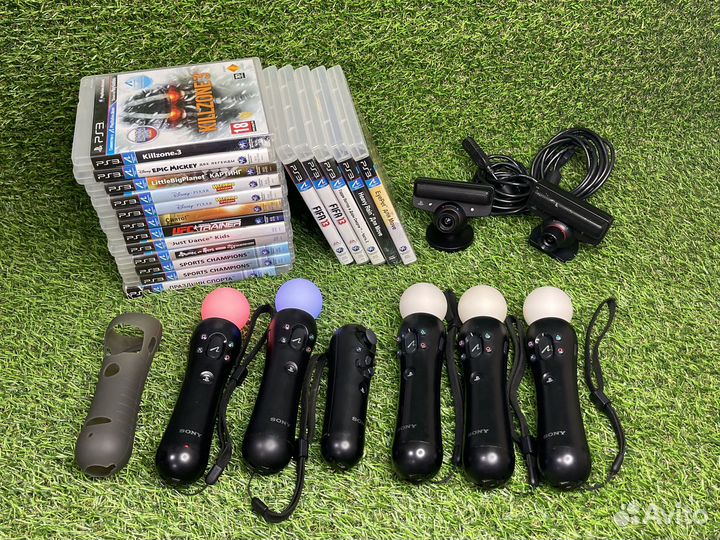 Мувы Move Диски Камера Eye для Ps3 Ps4