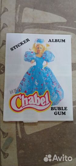 Барби, книжка с наклейками