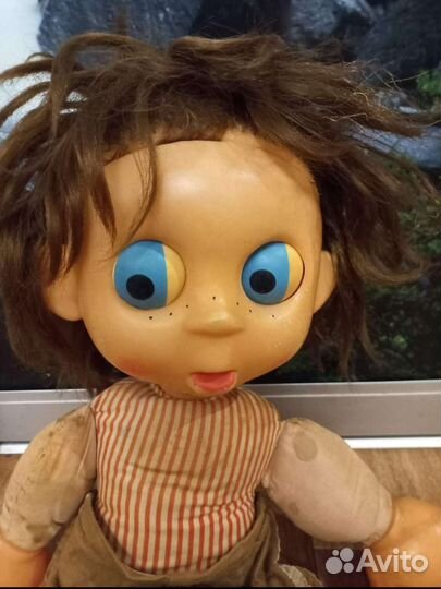 Кукла Антошка фабрика кругозор СССР