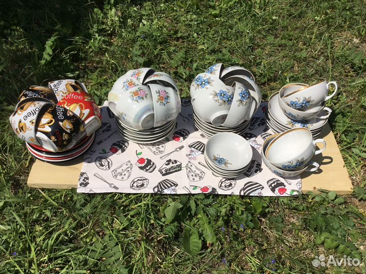 Чайные, кофейные пары/ Дулево, VaBene, др