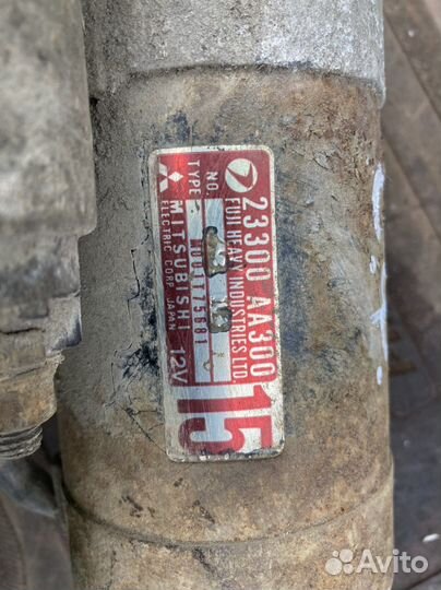 Стартер Субару Форестер 1