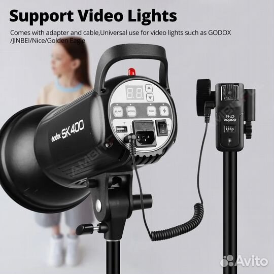 Синхронизатор Godox CT-16 для накамерной вспышки