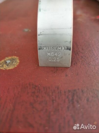 Вкладыши шатунные Мерседес ом 642.940 0,25