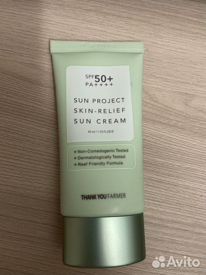 SPF50+ PA++++ крем солнцезащитный thank YOU farmer