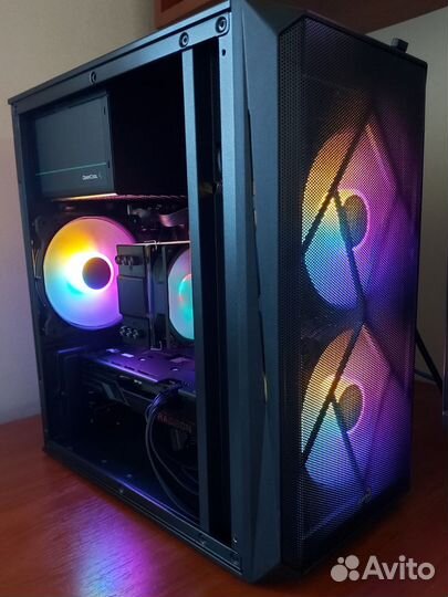 Игровой пк i3 12100f/RX6600