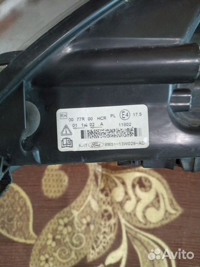 Фары ford focus 2 рестайлинг бу