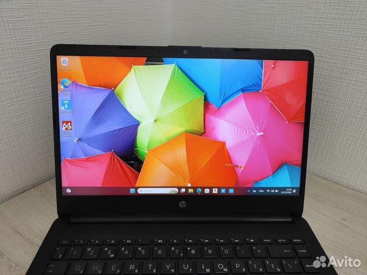 Свежий и тонкий Hp Laptop Fhd/Ips