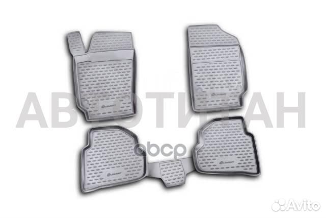 Коврики в салон Volkswagen Polo 2010, 4 шт. сед.(п