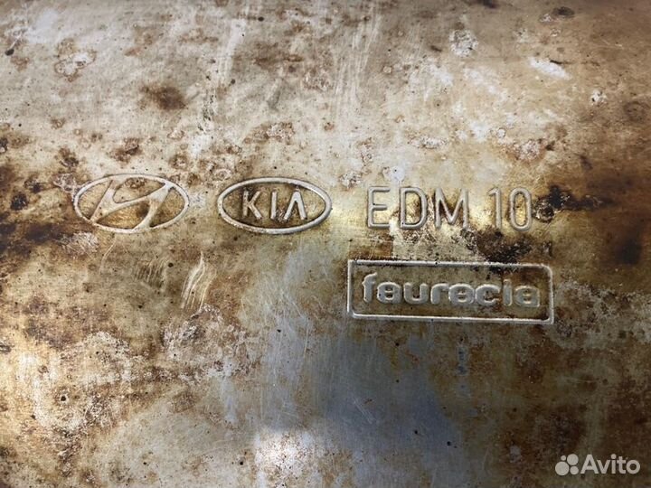 Глушитель Kia Ceed ED G4FC 2009