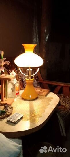 Настольная лампа СССР винтаж