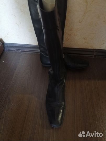 Сапоги демисезонные женские натуральная кожа