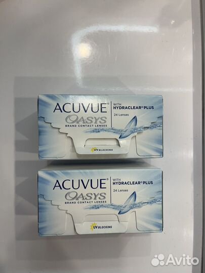 Контактные линзы Acuvue Oasys