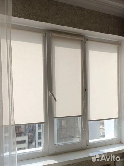 Рулонные шторы день ночь