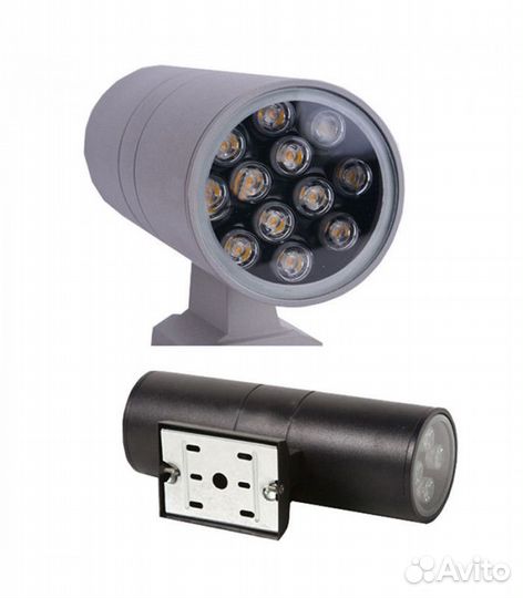 Настенный светильник,уличный. IP65. Теплый белый