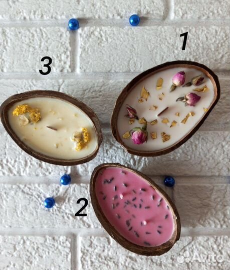 Свеча в кокосе